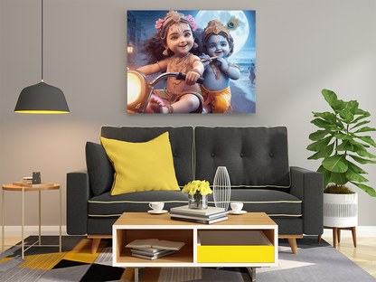 Balaram and Krishna: Joyful Adventure Paint by Numbers Kit