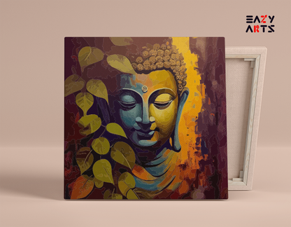 Tranquil Buddha: Serenity Under the Bodhi Tree Paint by Numbers Kit