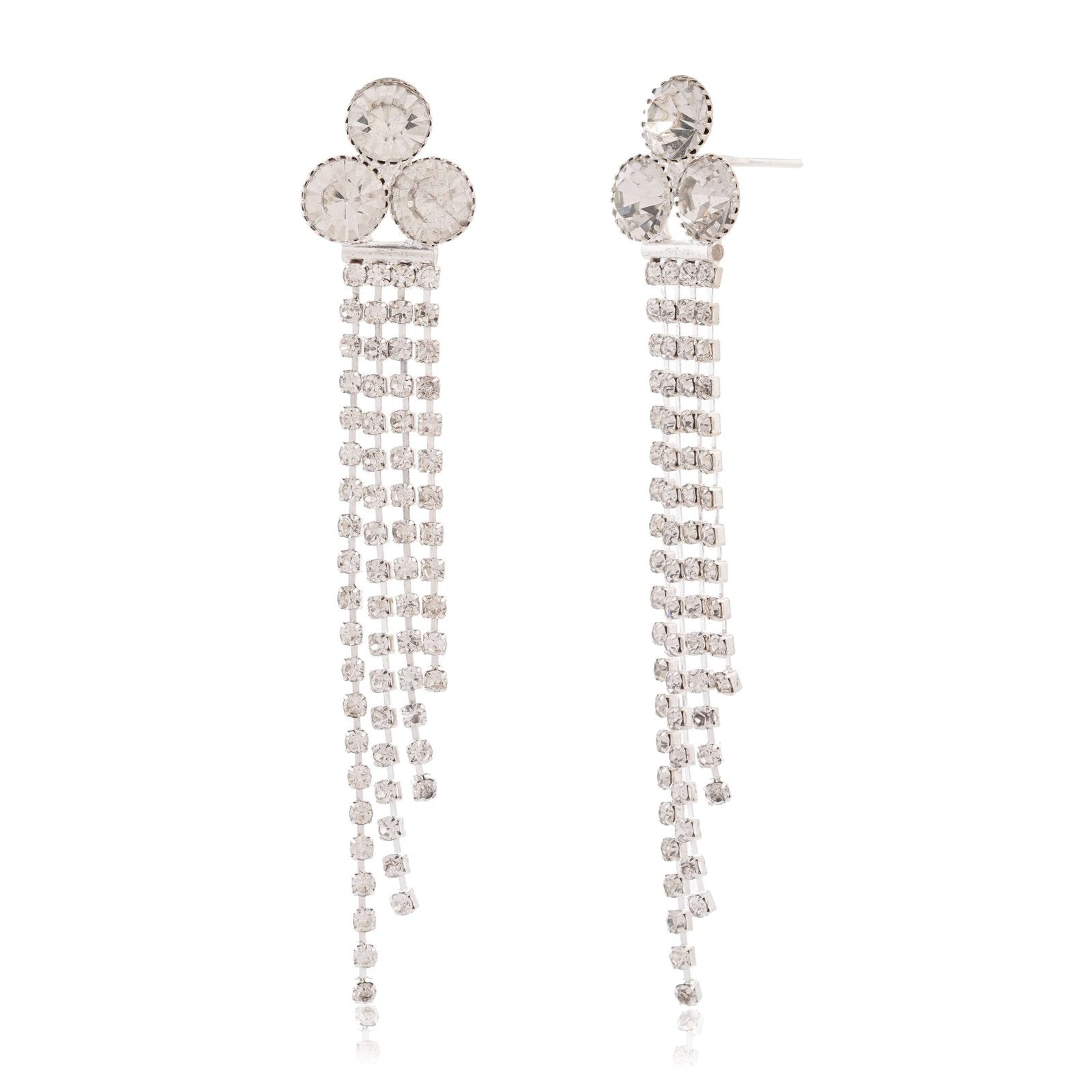 Women’s Indo Western Teardrop Shaped Party Wear Ethnic Stud Earrings for Women