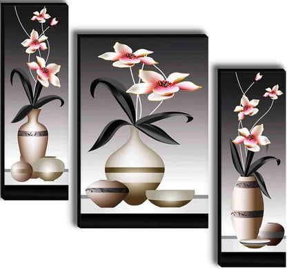 Set Of 3 Digital Wall Painting