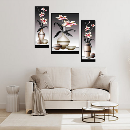 Set Of 3 Digital Wall Painting