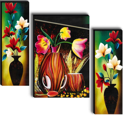Set Of 3 Digital Wall Painting
