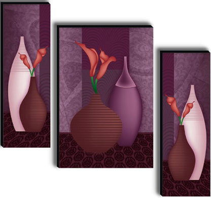 Set Of 3 Digital Wall Painting