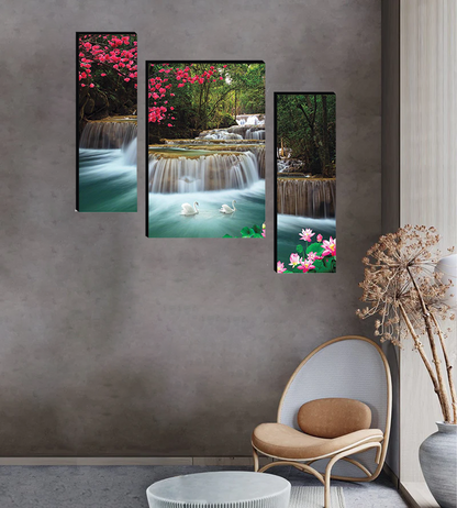 Set Of 3 Digital Wall Painting