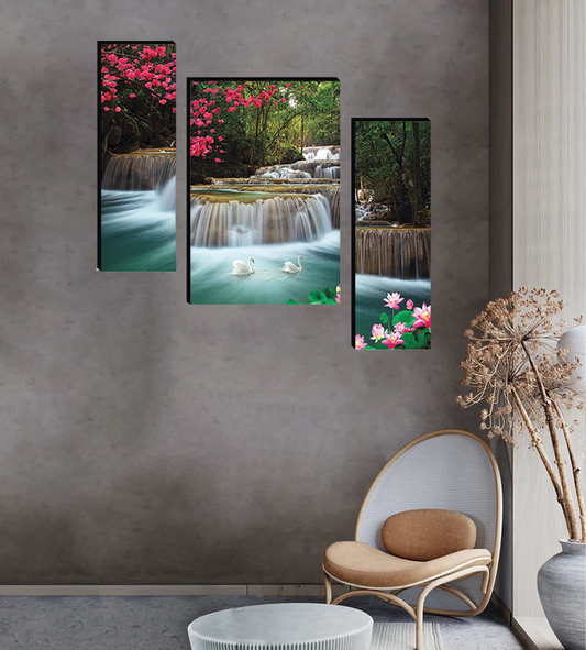 Set Of 3 Digital Wall Painting