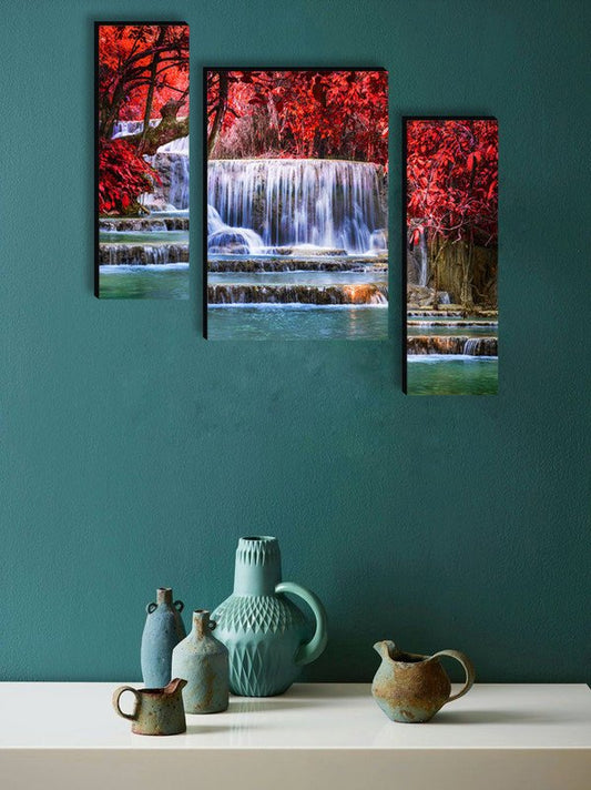 Set Of 3 Digital Wall Painting