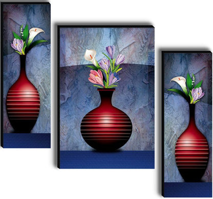 Set Of 3 Digital Wall Painting