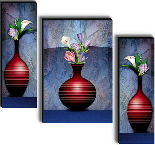Set Of 3 Digital Wall Painting