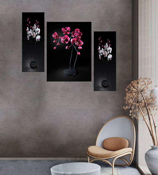 Set Of 3 Digital Wall Painting