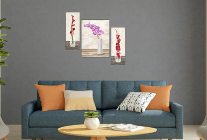 Set Of 3 Digital Wall Painting