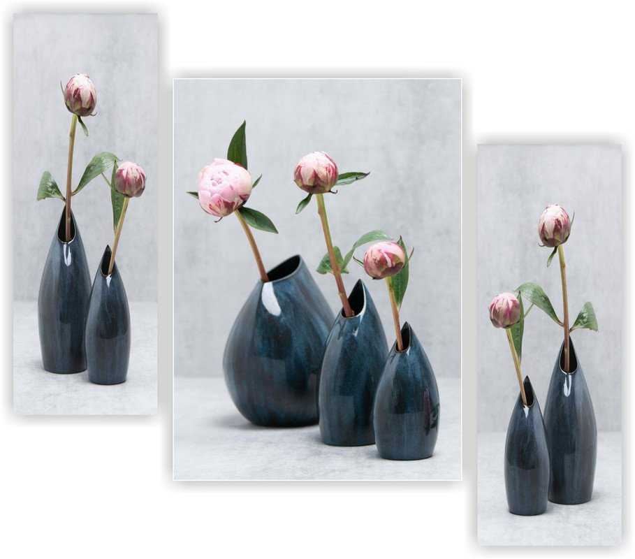 Set Of 3 Digital Wall Painting