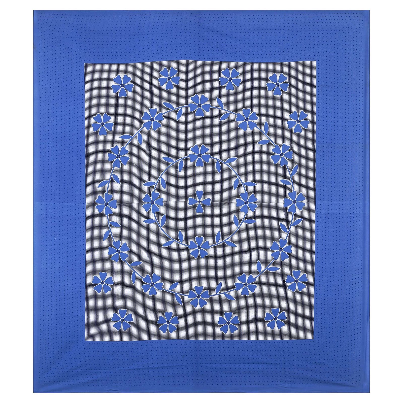 100% Pure Cotton Traditional Printed Bedsheet for Double Bed King Size Bedsheet with 2 Pillow Covers