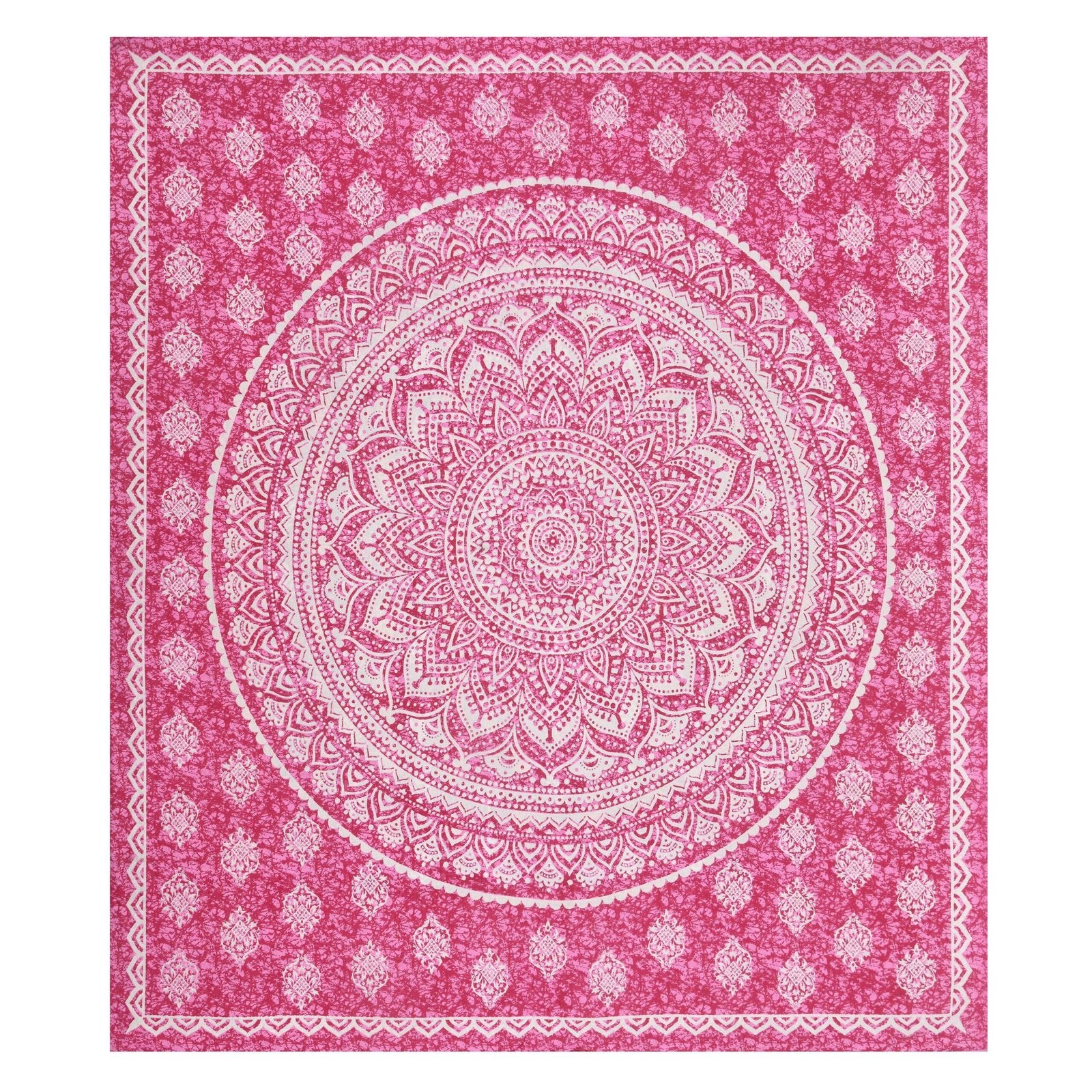 100% Pure Cotton Traditional Printed Bedsheet for Double Bed King Size Bedsheet with 2 Pillow Covers