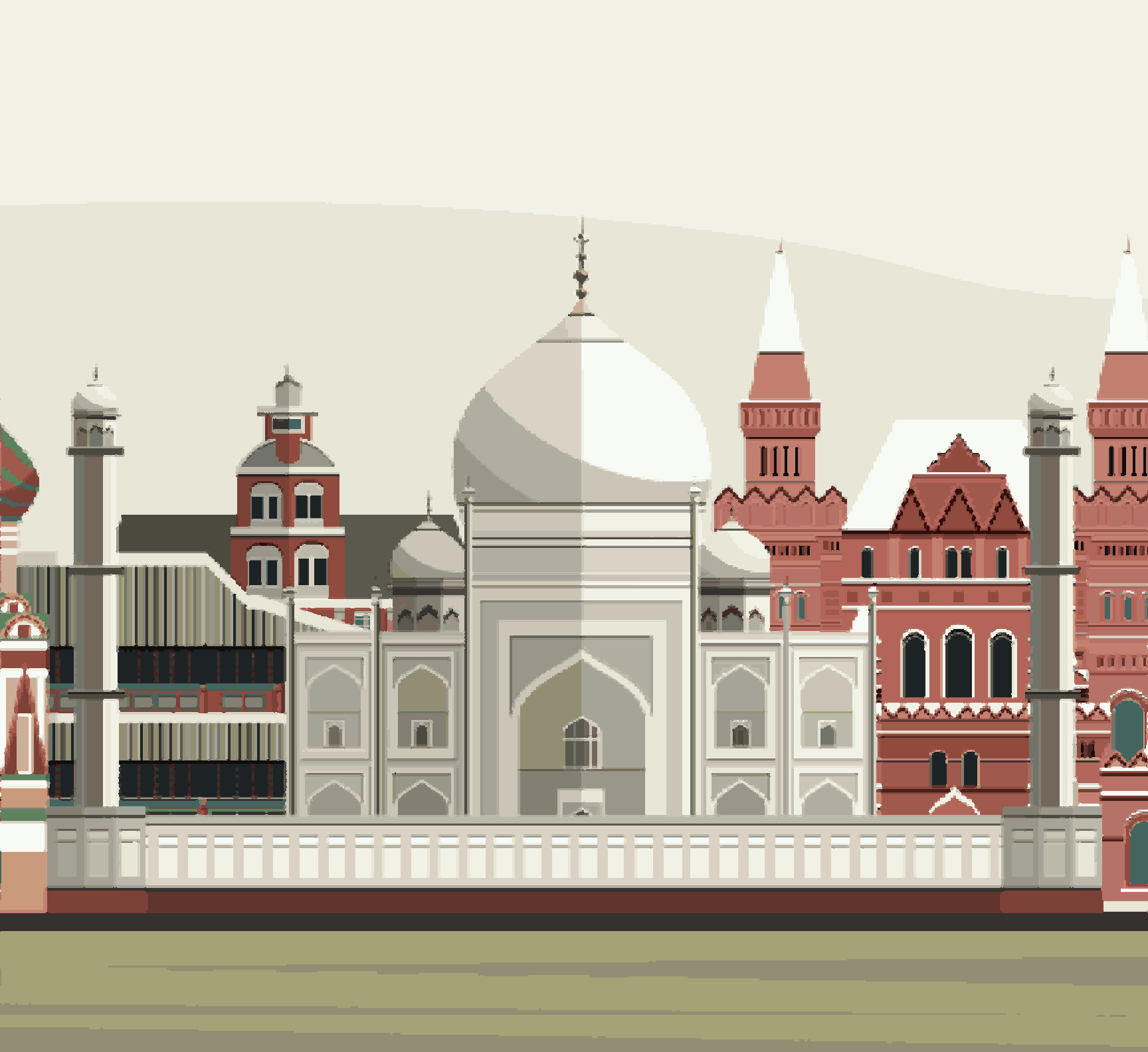 Taj Mahal - India