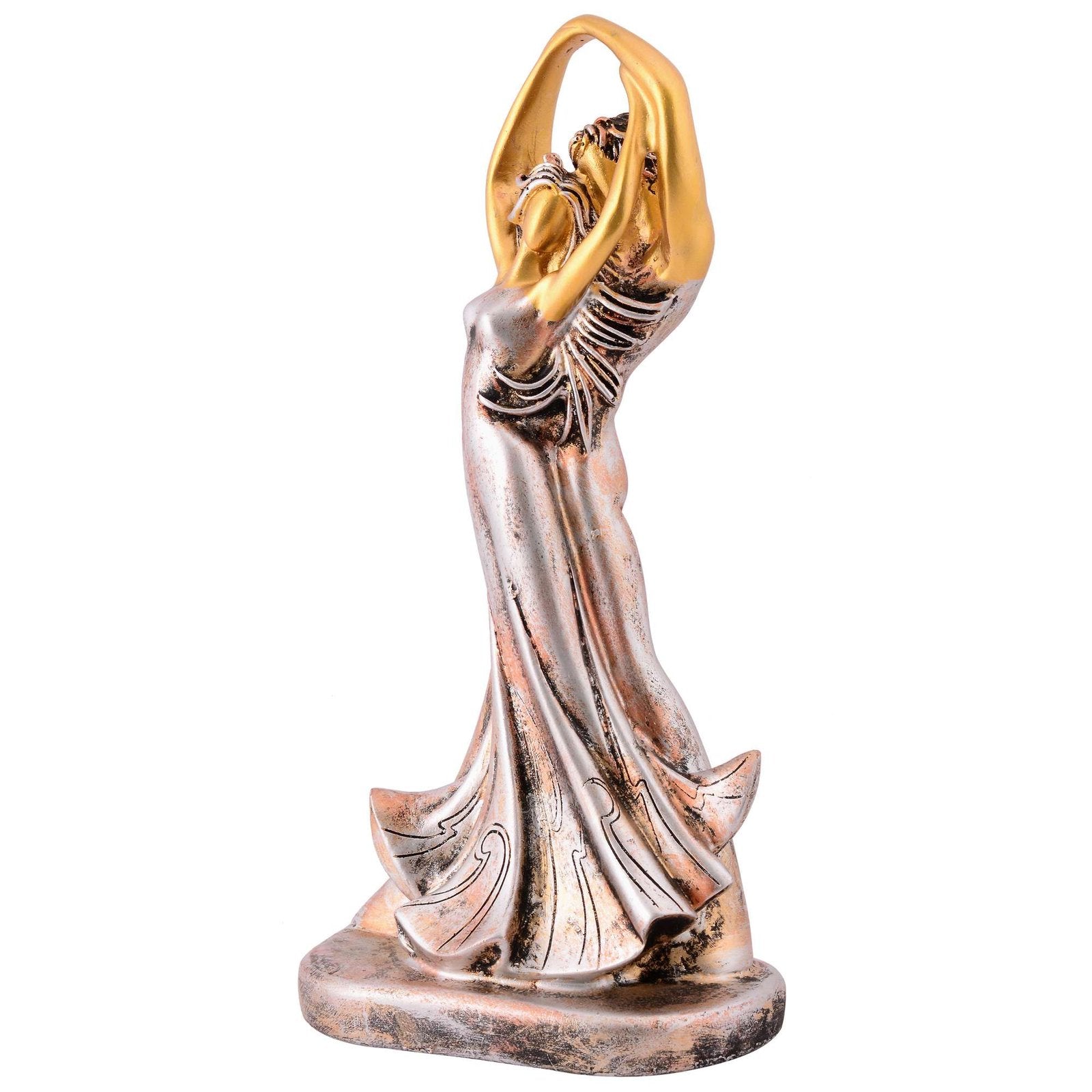 Great Valentine’s Day Gift For Girl & Boys symbolizes true love, Romantic Gift Showpieces brown Golden
