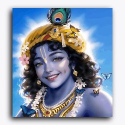 Glowing Shree Krishna - Janmasthami