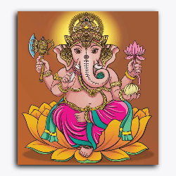 Ganeshji Vector
