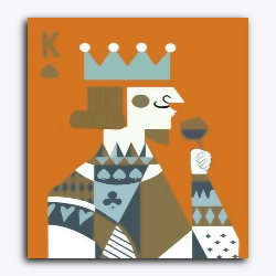 Modern Poker King - Raja Rani Collection