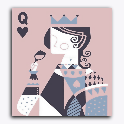 Poker Queen - Raja Rani Collection