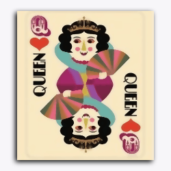 Queen Royale Card - Raja Rani Collection