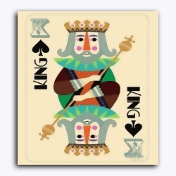 King Royale Card - Raja Rani Collection
