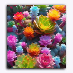 Colorful Flowers of Garden