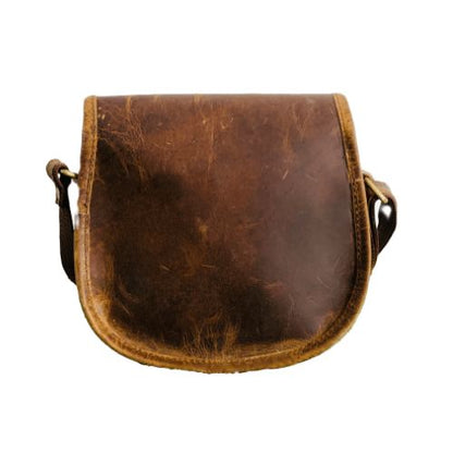 Craftshades – 7.9 Inch Buffalo Leather Sling Bag for Girls and Boys