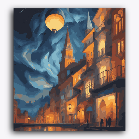 Home at Scary Night