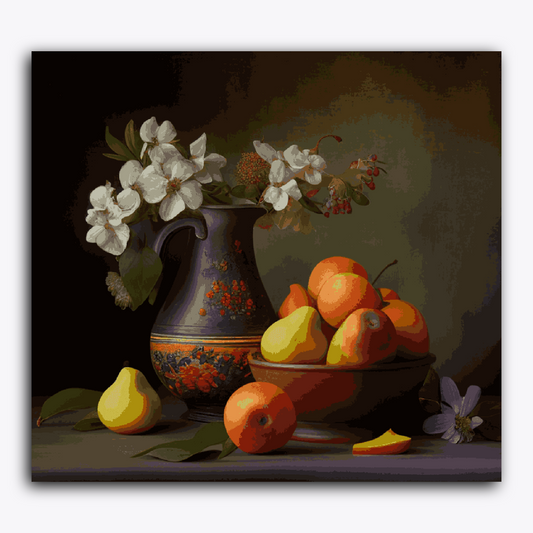 Fruit Bowl & Flower Vase