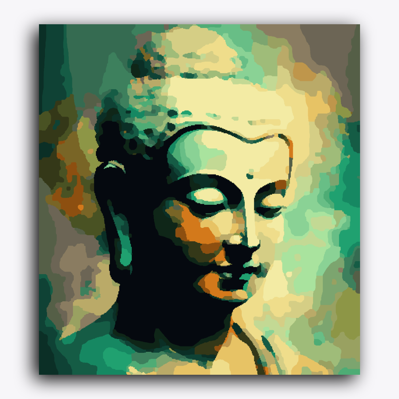 Lord Buddha Green