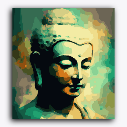 Lord Buddha Green