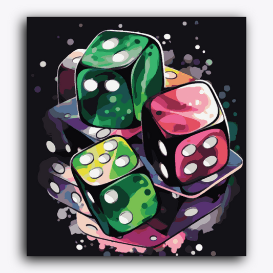 Colourful Dice