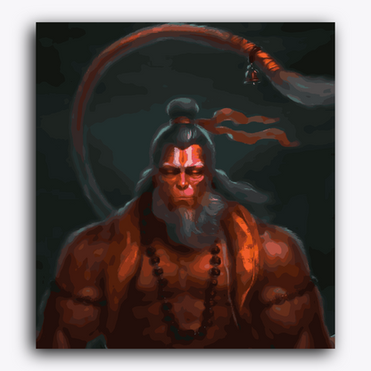 Lord Hanuman Close up