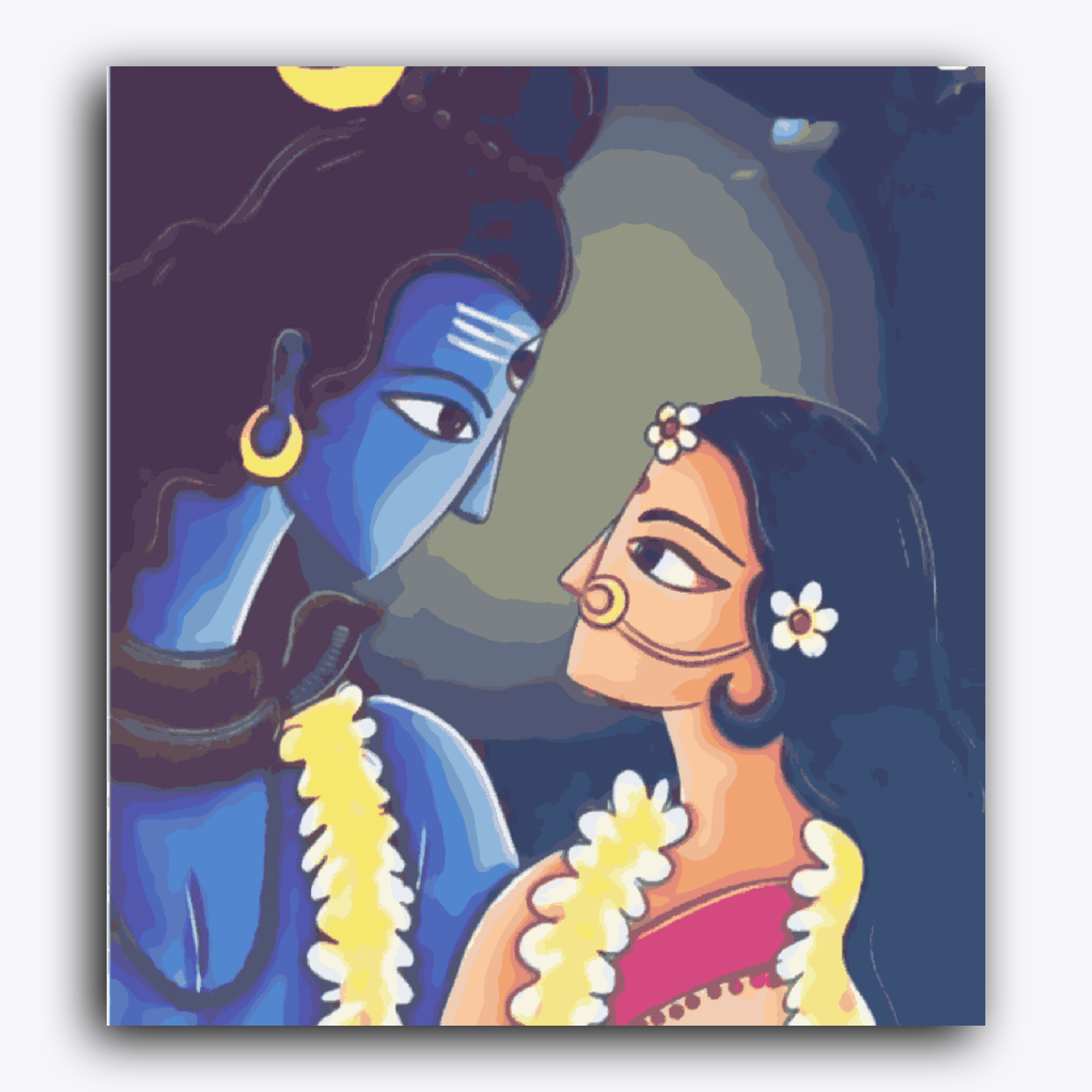 Lord Shiva & Parvati Wedding