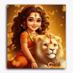 Cute Mata Durga