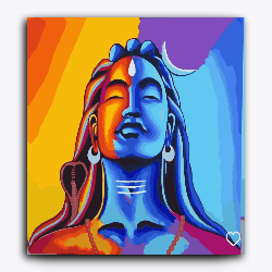 Shivji's Coloring Portrait