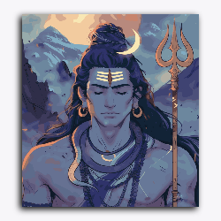 Mahadevji's Classic Portrait