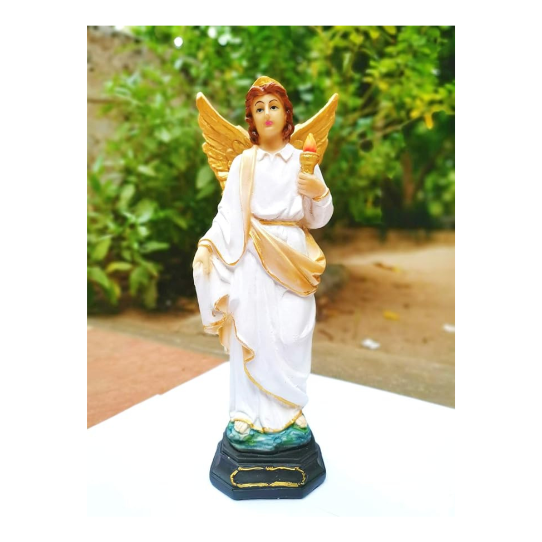 Newven 1 Feet Guardian Angel showpiece Idol Catholic Wall Decorative Christian Statues
