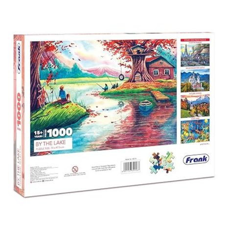 Frank by The Lake Jigsaw Puzzle (1000 Pieces) for Adults and Kid for Focus and Memory -34018
