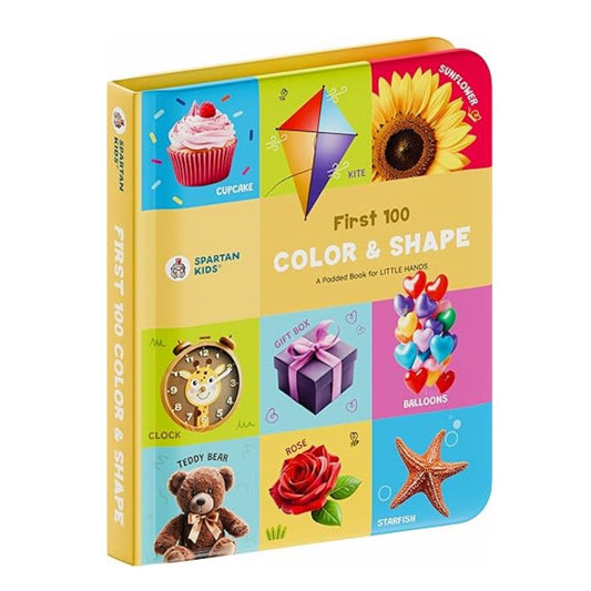 Spartan Kids My First Padded Book of Color & Shape for Children