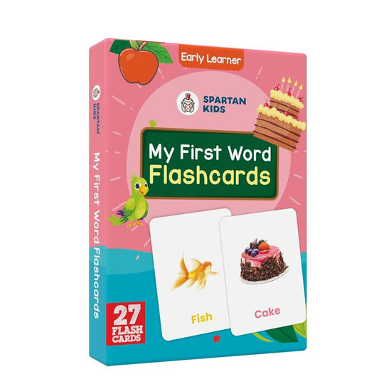 Spartan Kids My First Word Flash Cards for Kids