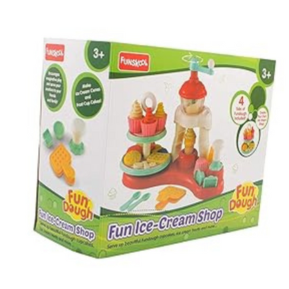 Funskool Fun Dough Ice Cream Shop Multi Colour Carton