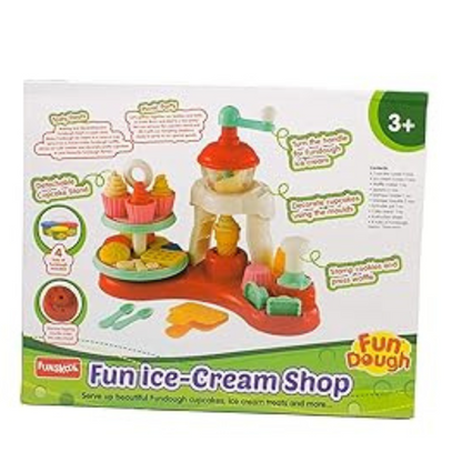 Funskool Fun Dough Ice Cream Shop Multi Colour Carton