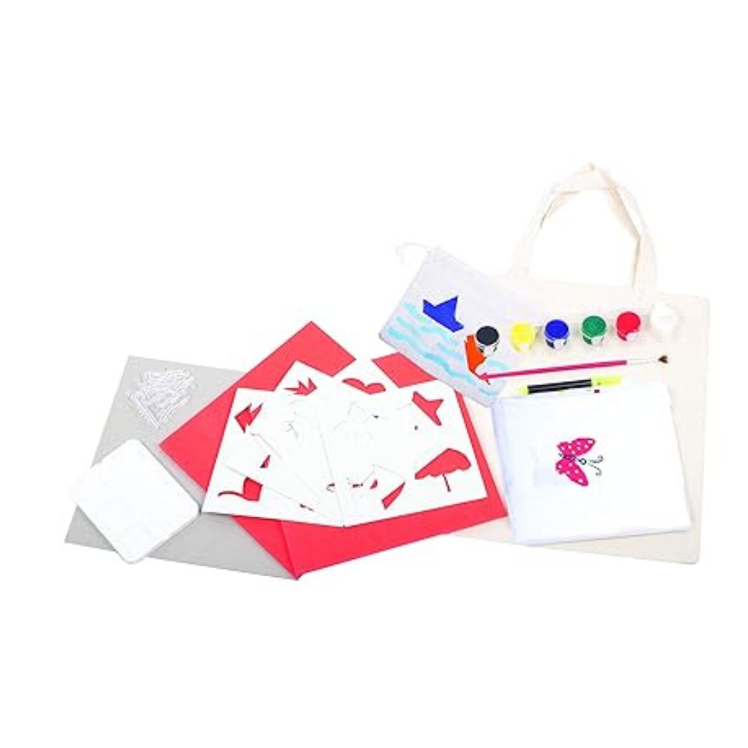 Funskool Handycrafts Diy Stamping Kit Block Printing Kit