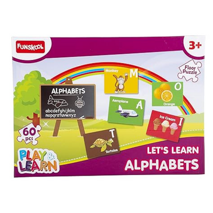 Funskool Play & Learn Alphabet Educational 60 Pieces Puzzle