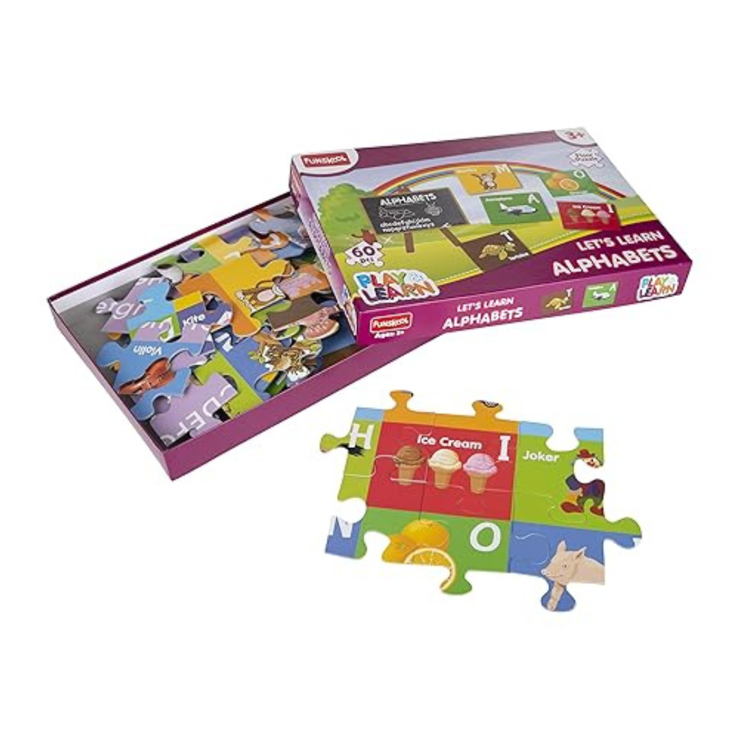 Funskool Play & Learn Alphabet Educational 60 Pieces Puzzle