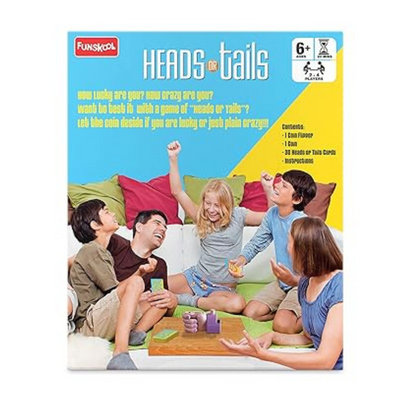 Funskool Games Heads Or Tails Party Games for Kids