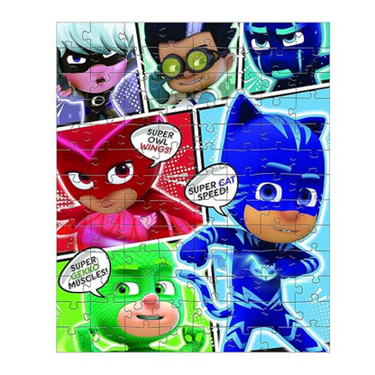 Funskool PJ Masks,Educational 104 Pieces Puzzle Toy