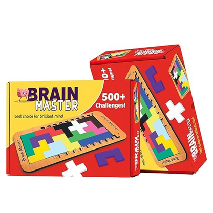 Zudo Toys Wood Intelligence Brain Games Building Blocks Teasers Educational Toy