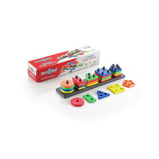 Zudo Toys Intellectual Smart Activity Fun And Learning Geometrics